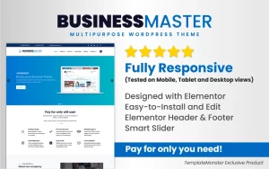 Business Master - Multipurpose Business Wordpress Theme WordPress Theme