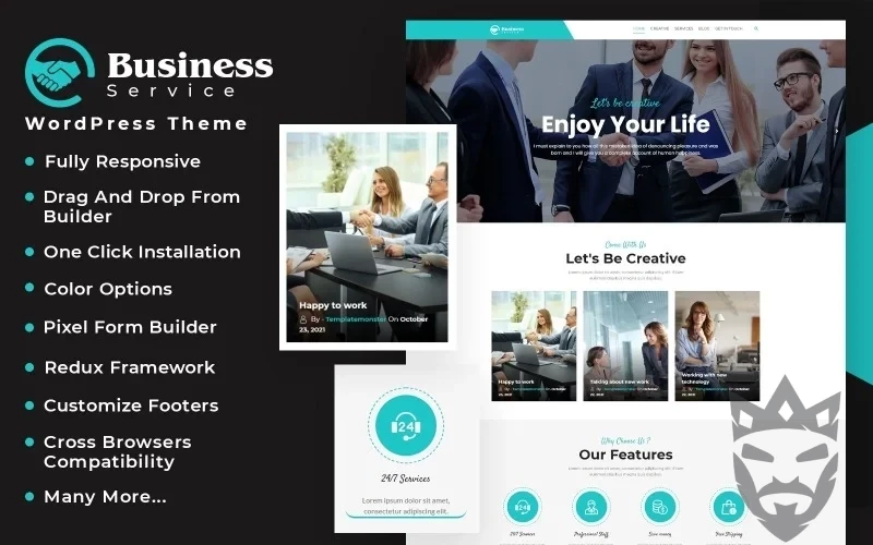 Business Services WordPress Theme