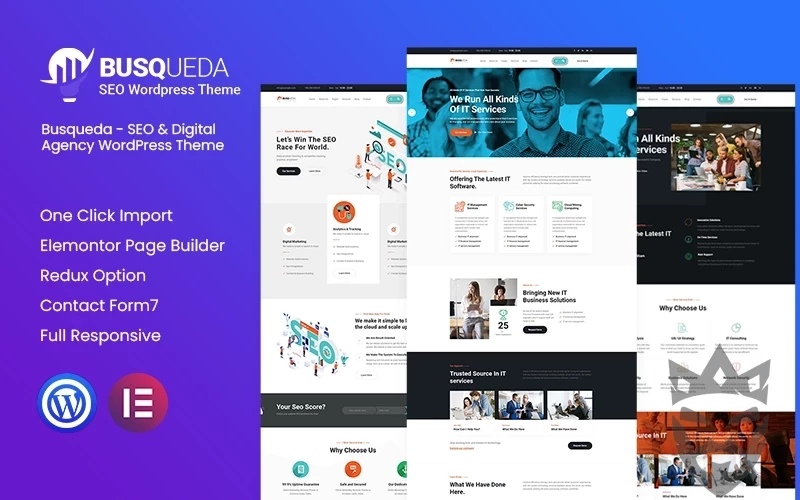 Busqueda - SEO & Digital Agency WordPress Theme