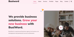 Buxiword - Digital Agency WordPress Theme