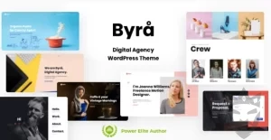 Byra - Simple Portfolio WordPress Theme