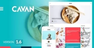 CAVAN - A Distinctive WordPress Blog Theme