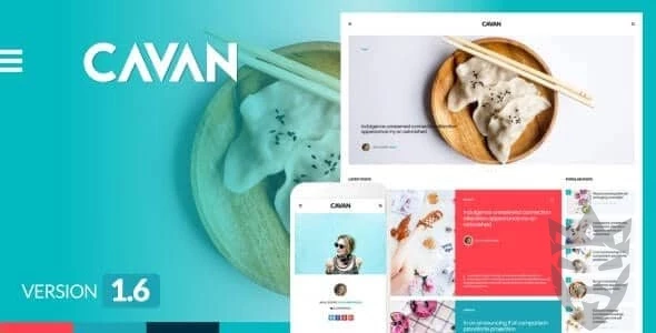 CAVAN - A Distinctive WordPress Blog Theme