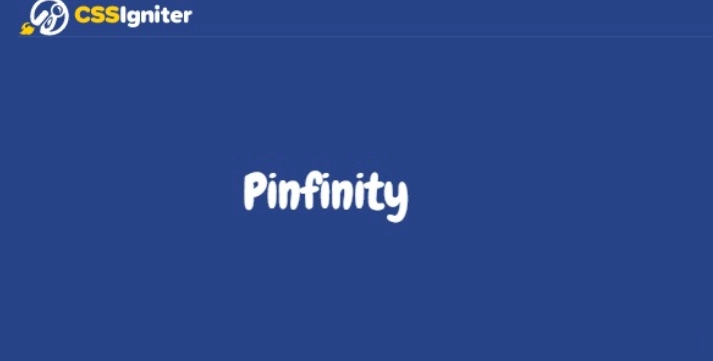 CSS Igniter Pinfinity  – WordPress Theme