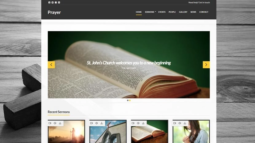 CSSIgniter Prayer WordPress Theme