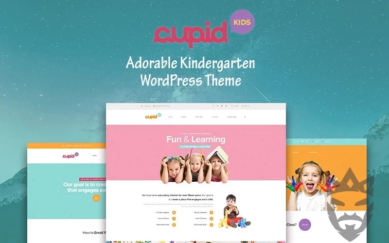 CUPID - Adorable Kindergarten WordPress Theme