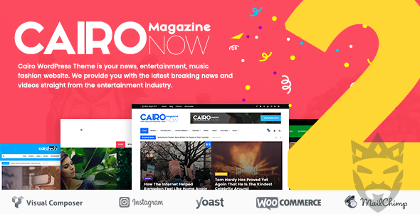 Cairo - Newspaper  Magazine WordPress Theme