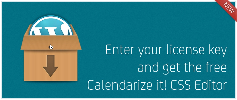 Calendarize it! CSS Editor