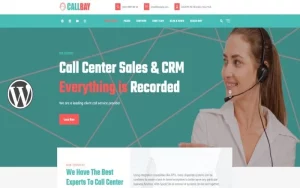 Callbay - Call Center WordPress Theme