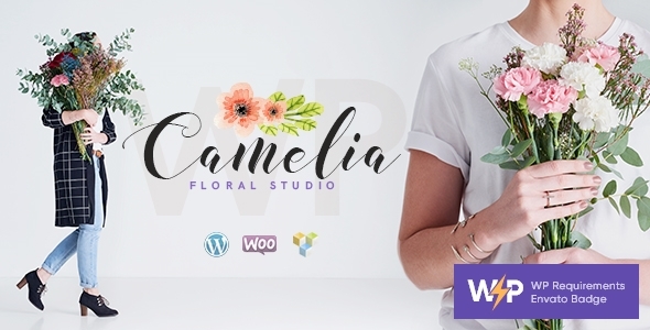 Camelia | Floral Studio Florist WordPress Theme