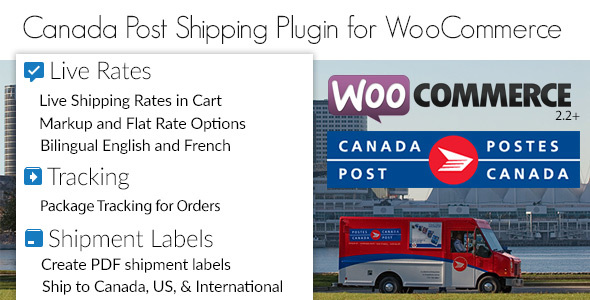 Canada Post WooCommerce Shipping Plugin for Rates