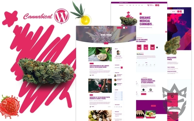 Cannabical | Recreational Cannabis WordPress Theme