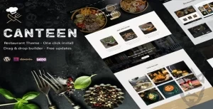 Canteen - Restaurant WordPress Theme