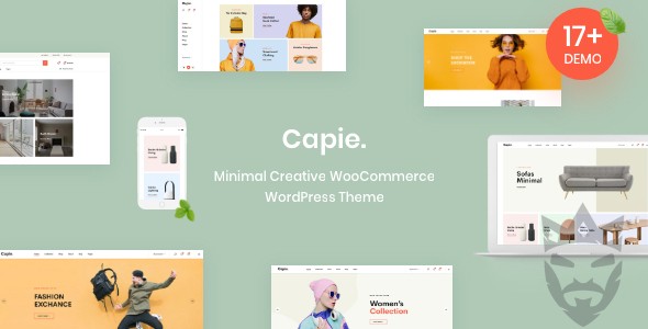 Capie - Minimal Creative WooCommerce WordPress Theme