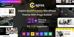 Capiza - Creative Business  Agency WordPress Theme