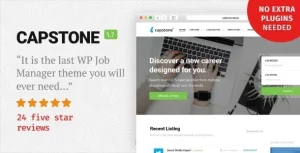 Capstone: Job Board WordPress Theme | Directory & Listings