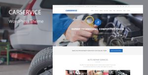 Car Service - Auto Mechanic  Car Repair WordPress Theme