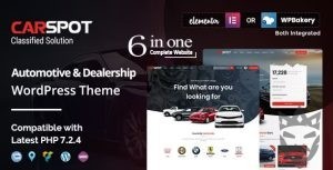 CarSpot – Dealership Wordpress Classified Theme