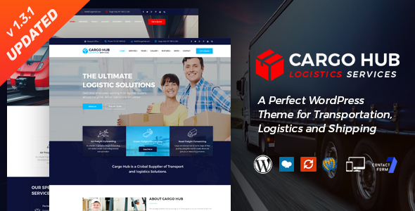 Cargo HUB - Transportation and Logistics WordPress Theme