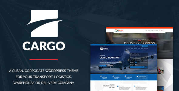 Cargo – Transport  Logistics WordPress Theme