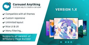 Carousel anything - Addon WPBakery Page Builder (formerly Visual Composer)