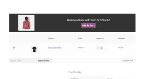 Cart Upsell for WooCommerce