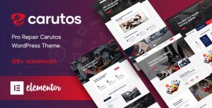 Carutos - Car Repair Services  Auto Parts WooCommerce WordPress Theme