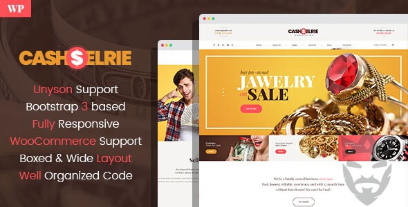 Cashelrie - Pawn Shop WordPress Theme