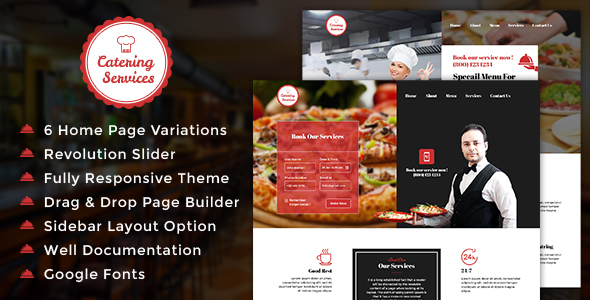 Catering WordPress Theme