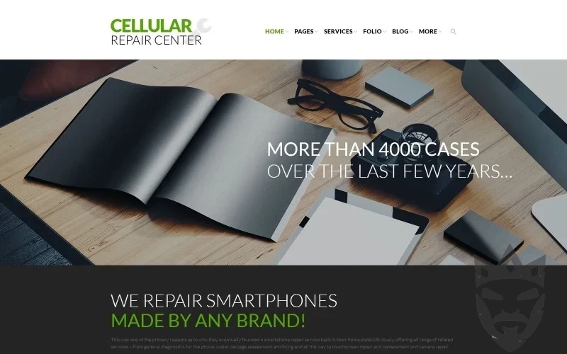 Cellular Repair Center WordPress Theme