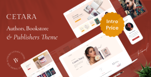 Cetara - Beautiful WordPress Theme for Authors