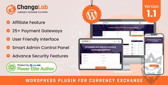 ChangaLab - Currency Exchange WordPress Plugin