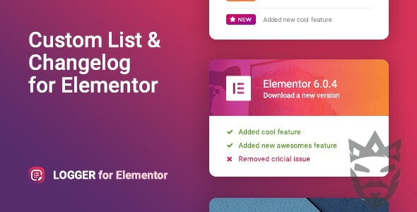 Changelog  Custom List for Elementor – Logger