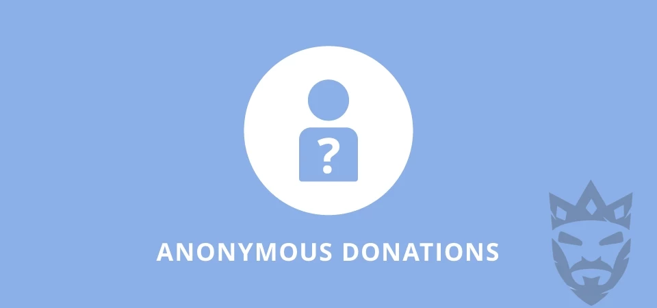 Charitable Anonymous Donations