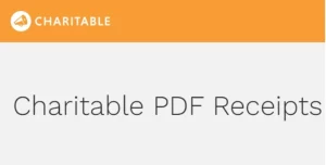 Charitable PDF Receipts