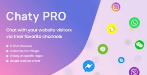 Chaty Pro - WordPress Chat Plugin