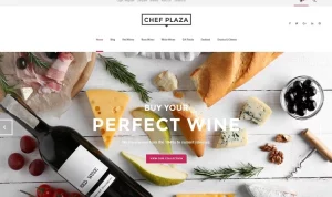 Chef Plaza - Food And Wine Store WooCommerce Theme