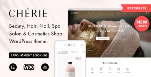 Chérie — Beauty Salon Spa WordPress