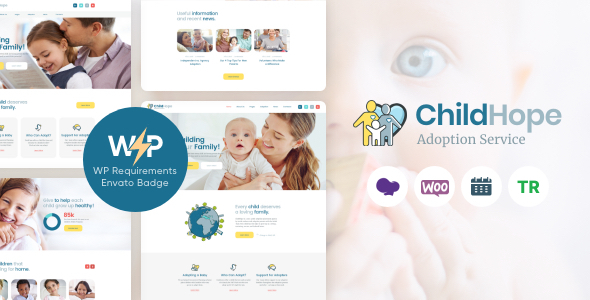 ChildHope | Child Adoption Services  Nonprofit Theme