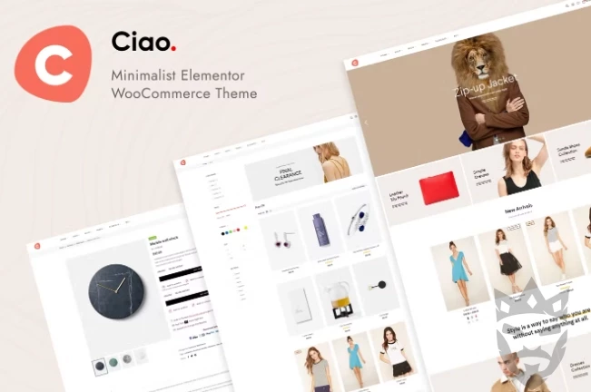 Ciao - Minimalist Elementor WooCommerce Theme