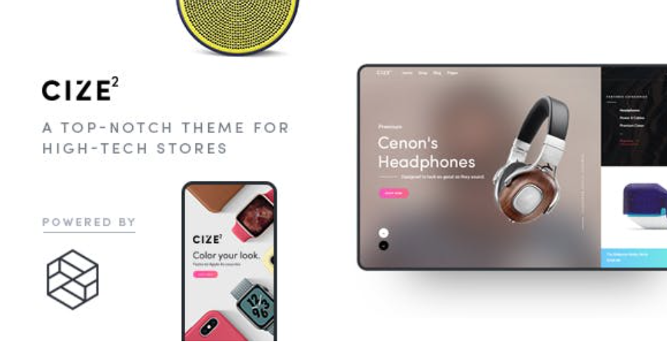 Cize  – A Top Notch Theme For High Tech Stores