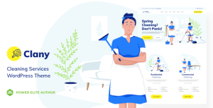 Clany - Cleaning Services WordPress Theme