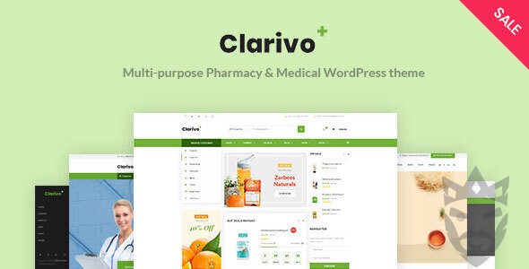 Clarivo - Pharmacy and Medical WordPress theme