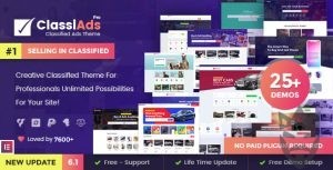 Classiads - Classified Ads WordPress Theme