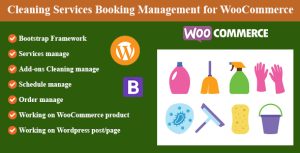 Cleaning Services Booking Management for WordPress and WooCommerce