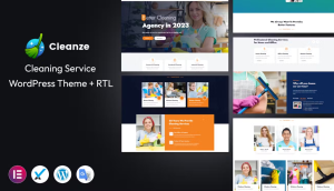 Cleanze - Cleaning Service WordPress Theme