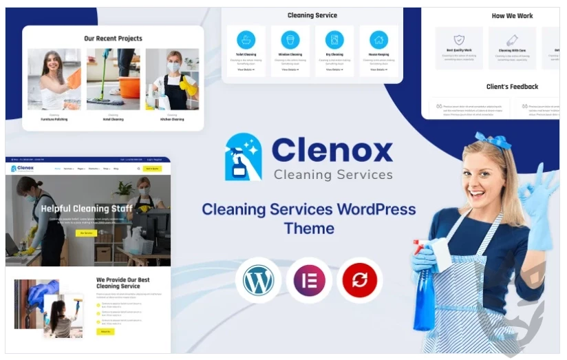 Clenox – Cleaning Services WordPress Theme