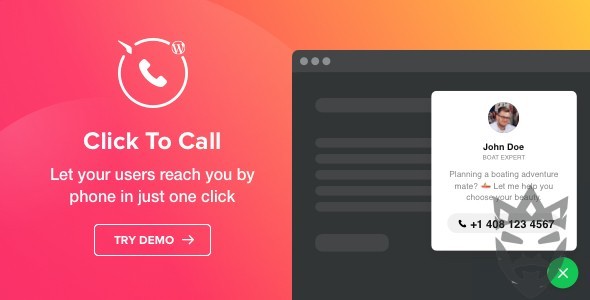 Click to Call - Call Button plugin for WordPress