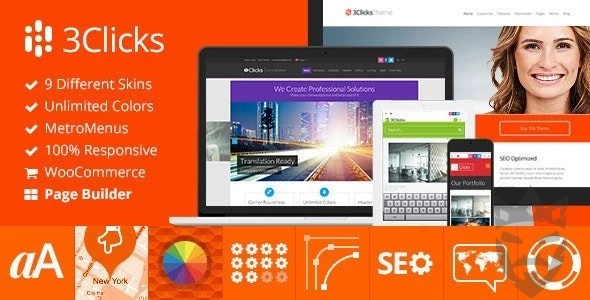 Clicks | Responsive Multi-Purpose WordPress Theme