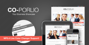 Co-Porlio: Feature Rich WordPress Theme